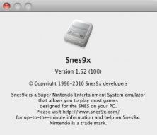 snes emulator mac os x 10.6